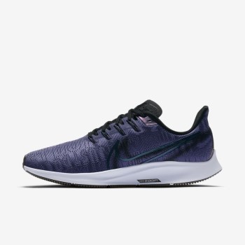 Nike Air Zoom Pegasus 36 Premium Rise - Női Futócipő - Lila/Türkiz/Fekete